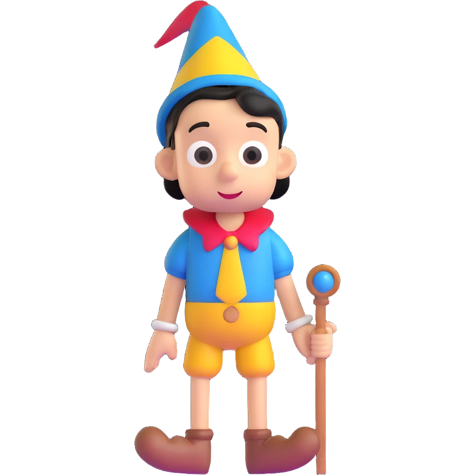 Pinocchio Disney style emoji