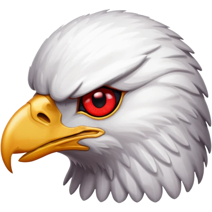Eagle red eyes  emoji