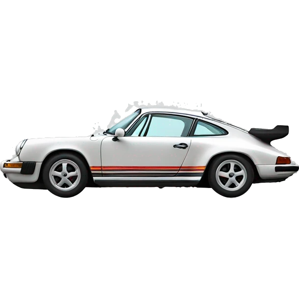 Une porsche emoji