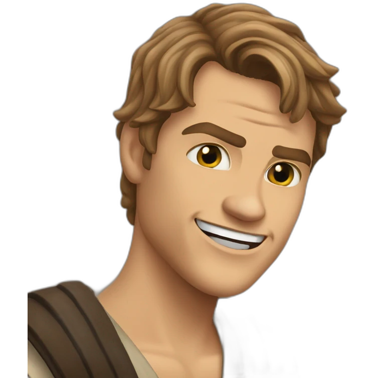 Anakin pleure de rire emoji
