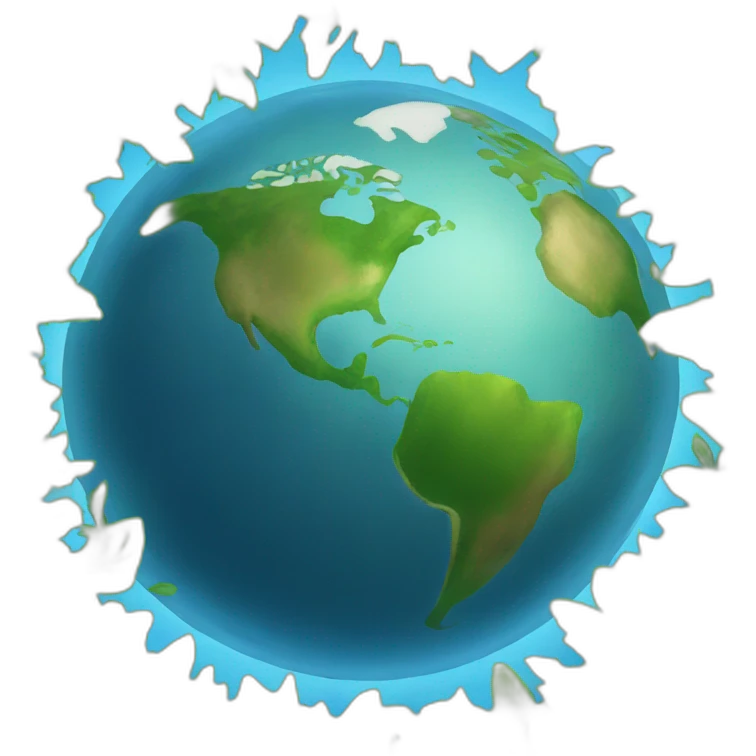 thriving earth emoji