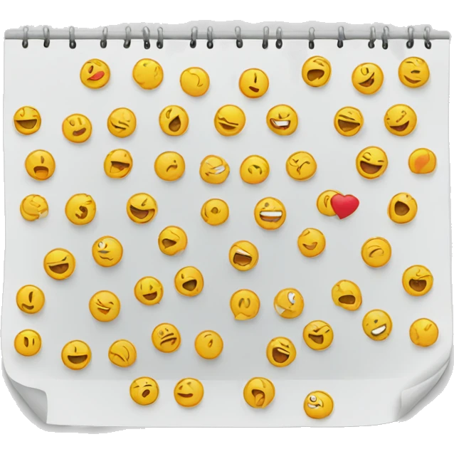 CALENDAR emoji