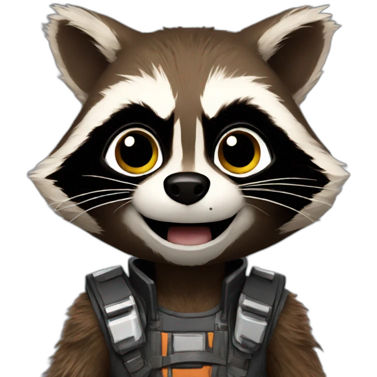 Rocket Raccoon emoji