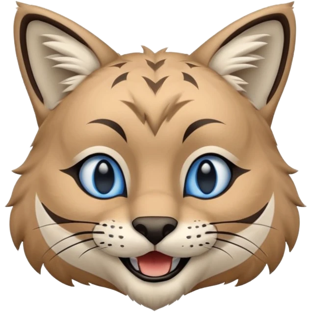 Georgia College and State University Bobcat mascot emoji copy and paste emoji