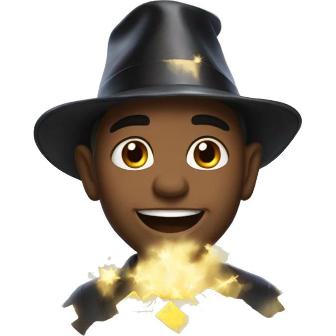 Magic in the New Year emoji