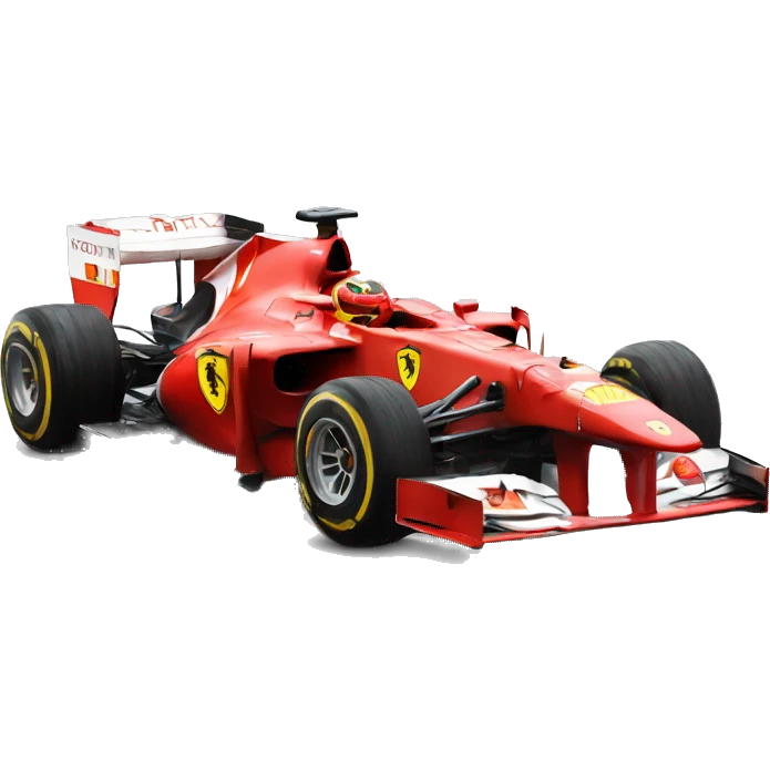 ferrari formula one car emoji