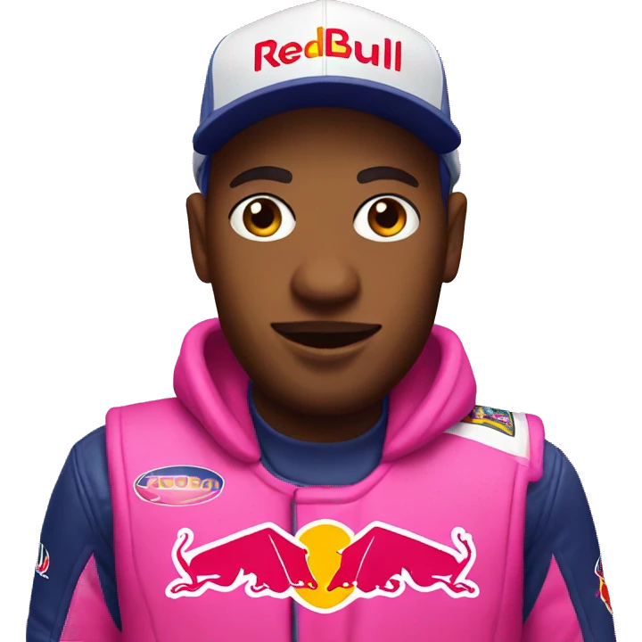 Pink redbull emoji
