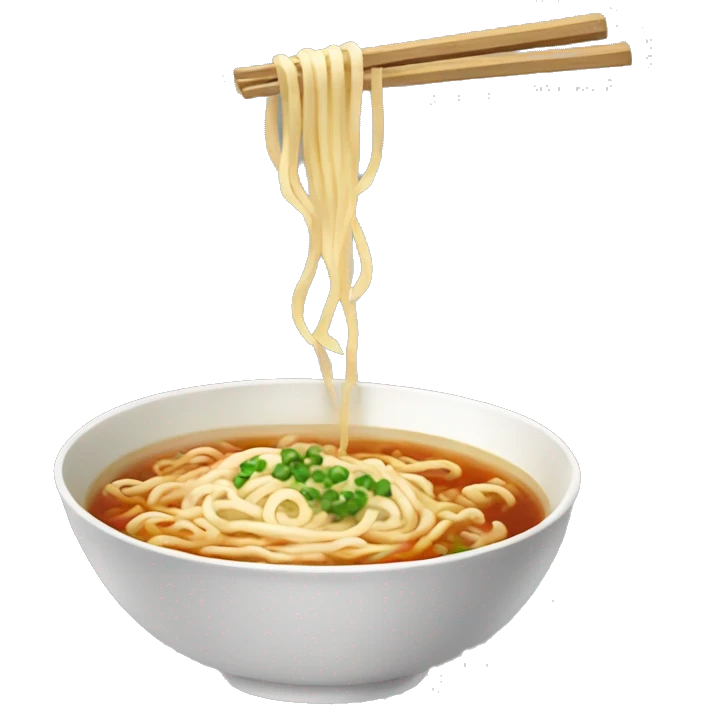 china hot noodles soup emoji