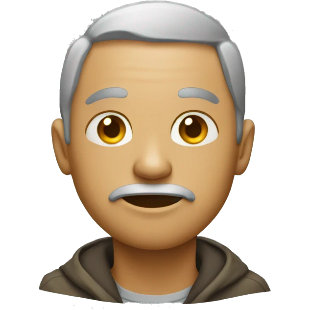 a poor person in the street emoji