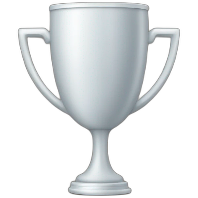 A guy with the Winner cup emoji