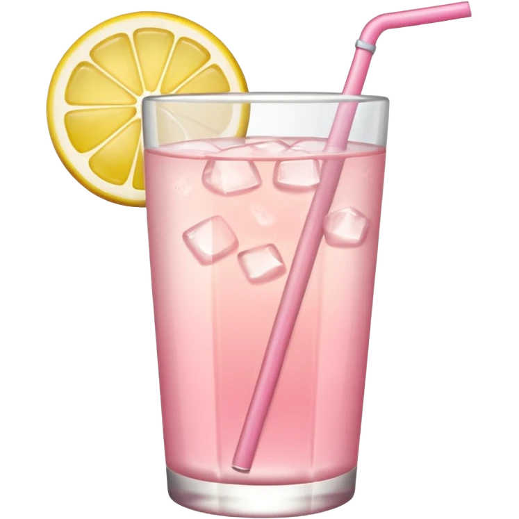 Light Pink lemonade  emoji