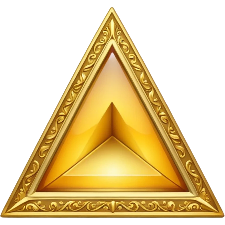 Corona con triangulo emoji