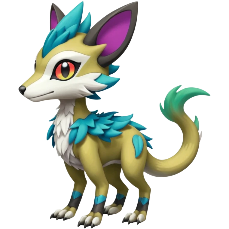Meloetta-Vernid-Trico-Sergal-Protogen-Primagen-Pokémon-Fakémon-creature emoji
