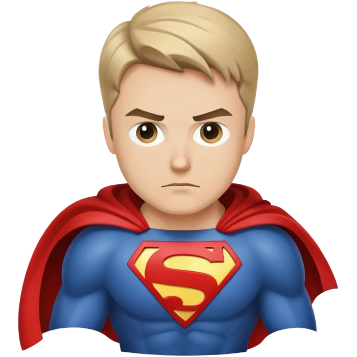 superhero with cape emoji
