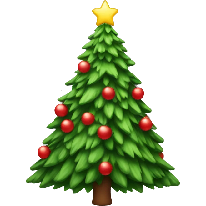 christmas tree emoji