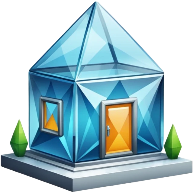 Crystal House emoji