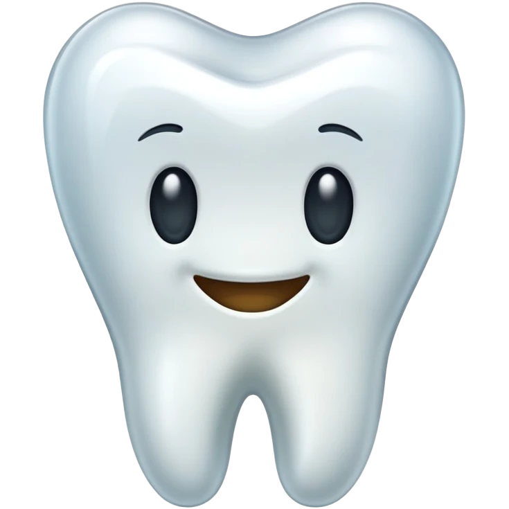 Tooth emoji