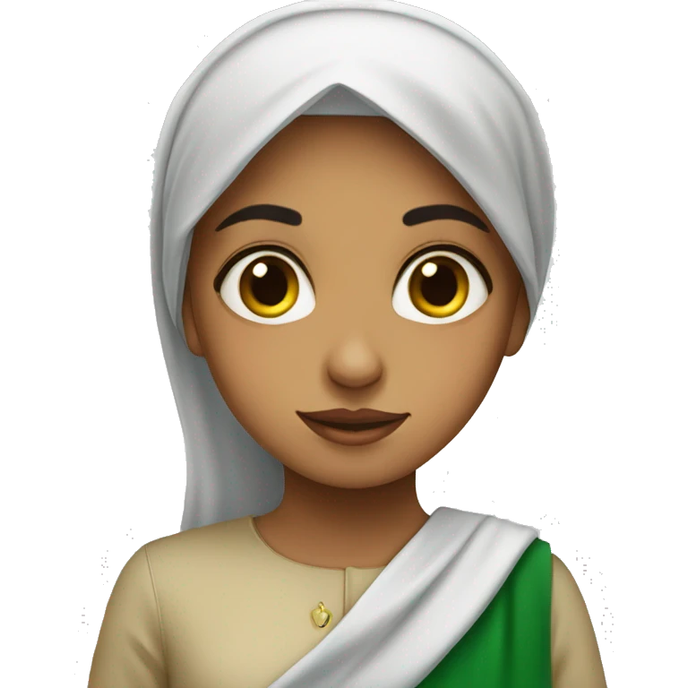 Saudi girl  emoji
