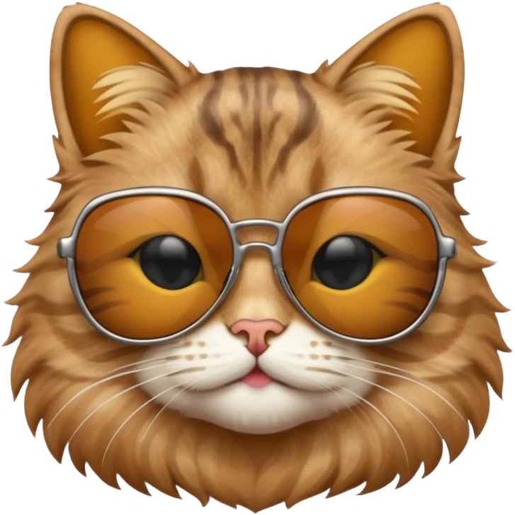 Cat wearing sunglasses emoji