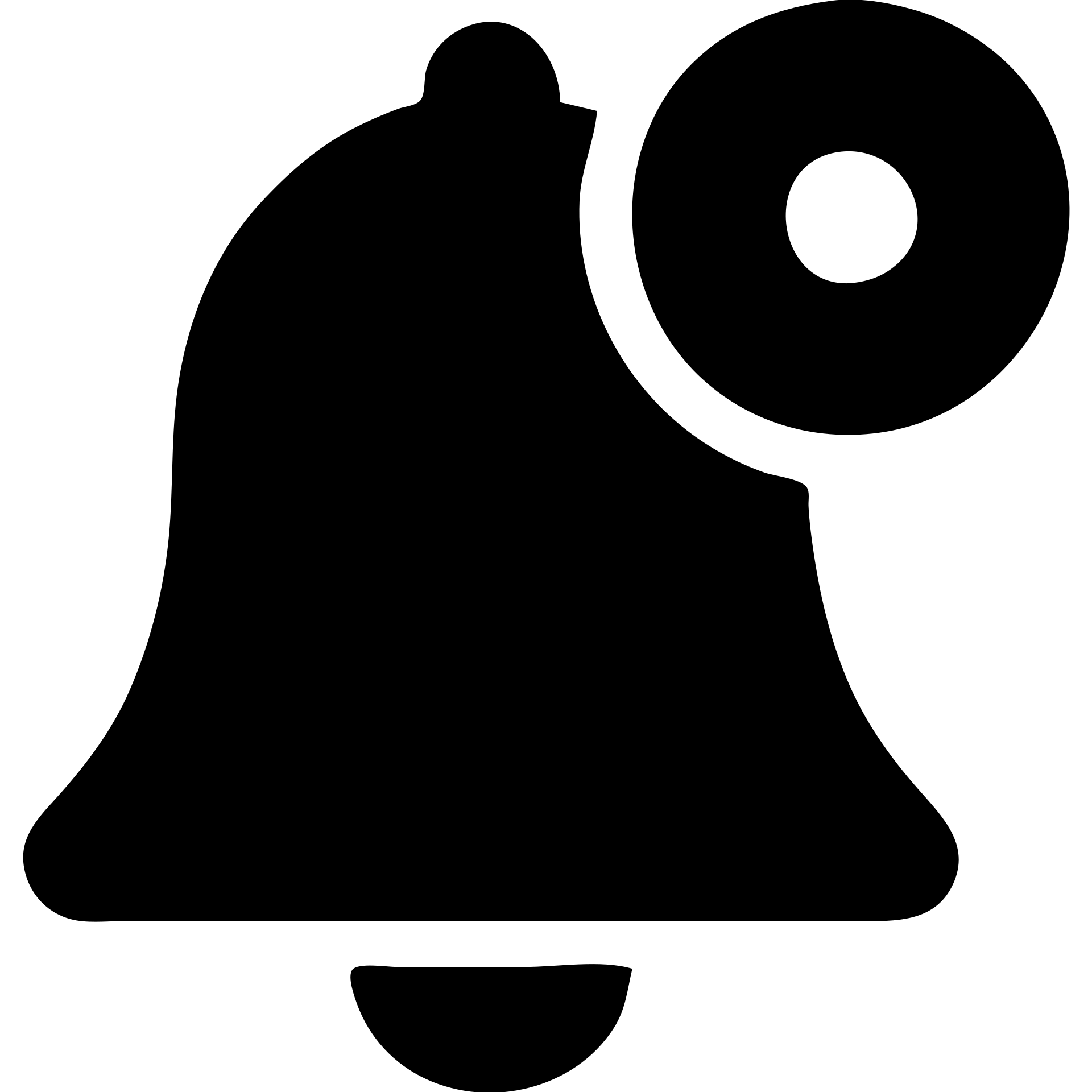 notification alert icon, minimal solid style emoji