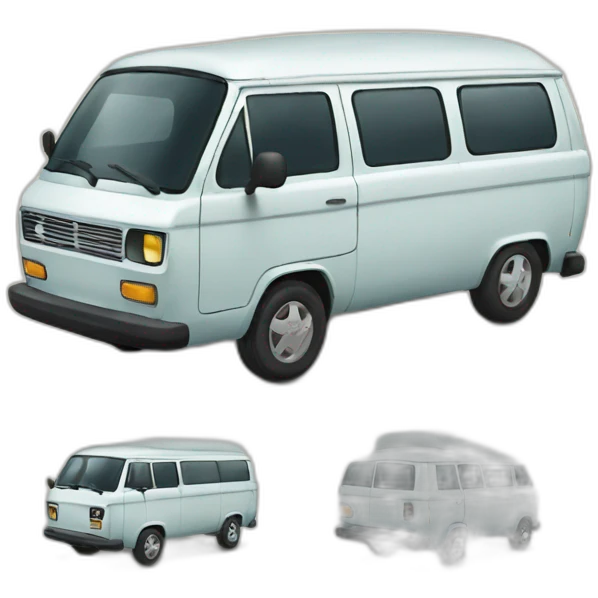 Van en voyage  emoji
