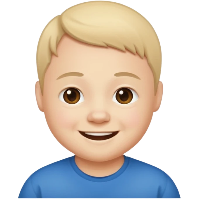 Un autiste trisomique emoji