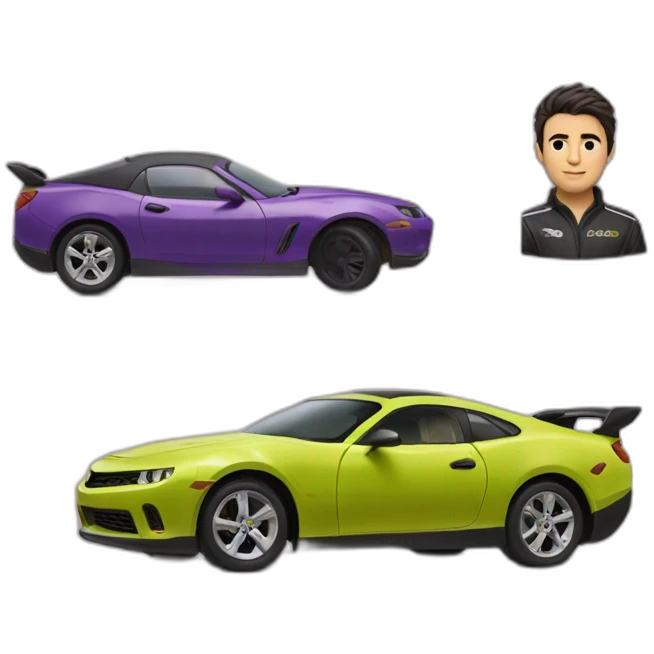 jordi cruz a car emoji