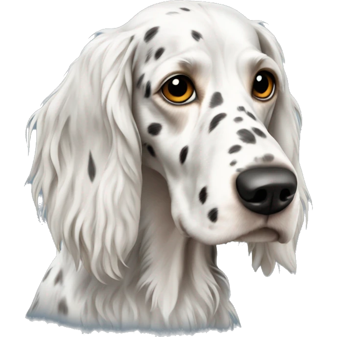English setter emoji