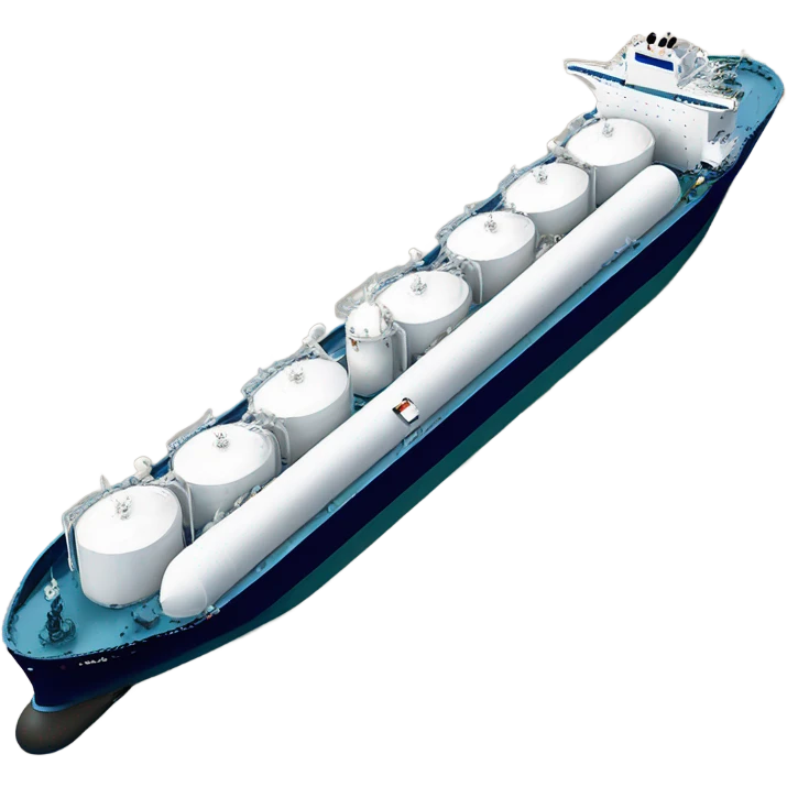 lng tanker on the water emoji