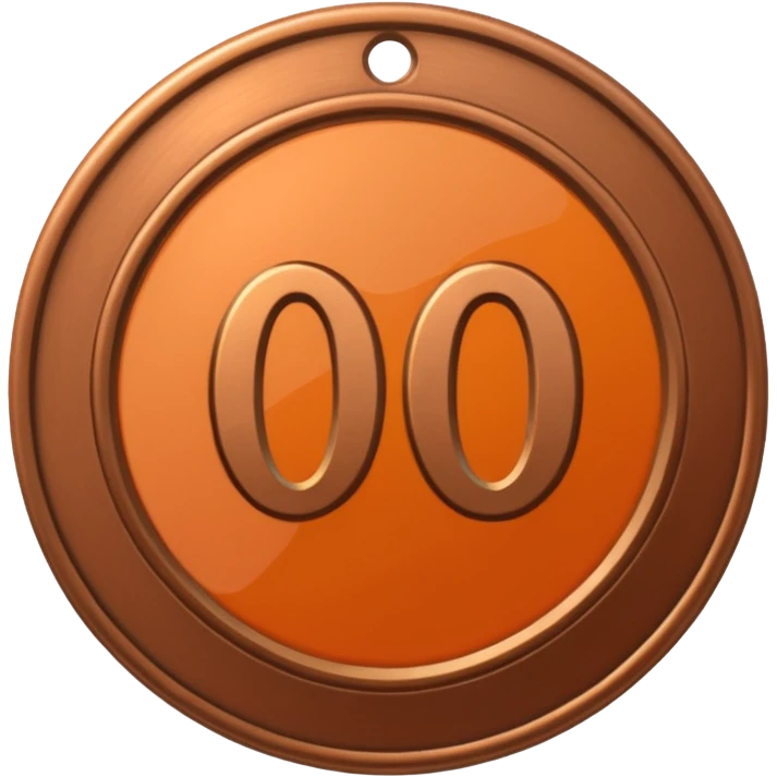 a medal "level 1"for game application, the user will get when he win his first 100 points..
 emoji