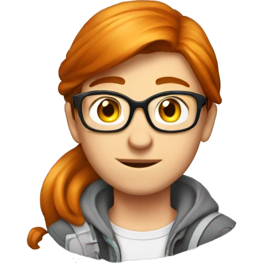 rousse geek de 17 ans emoji