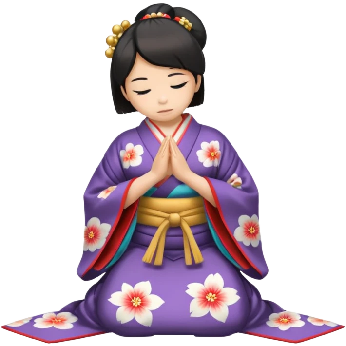  Japan – Bowing emoji