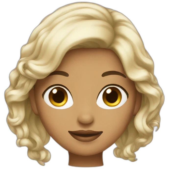 Beautiful woman emoji