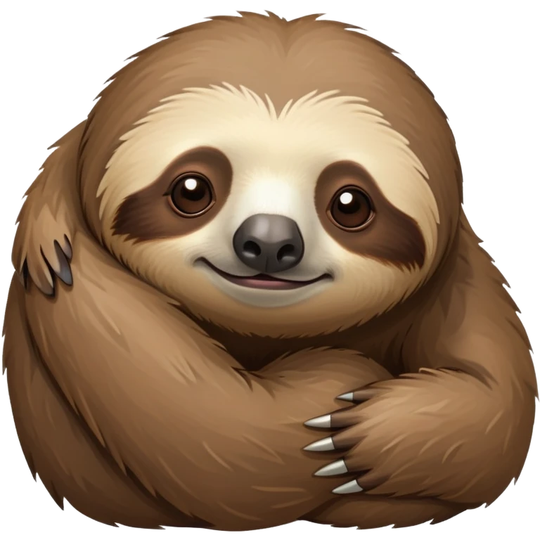 Tired sloth emoji