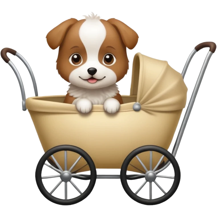 dog in a pram emoji