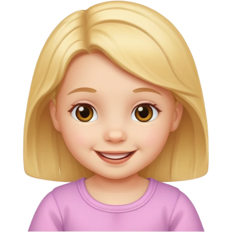 Bébé fille  emoji