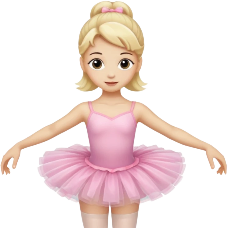 balerina blonde emoji