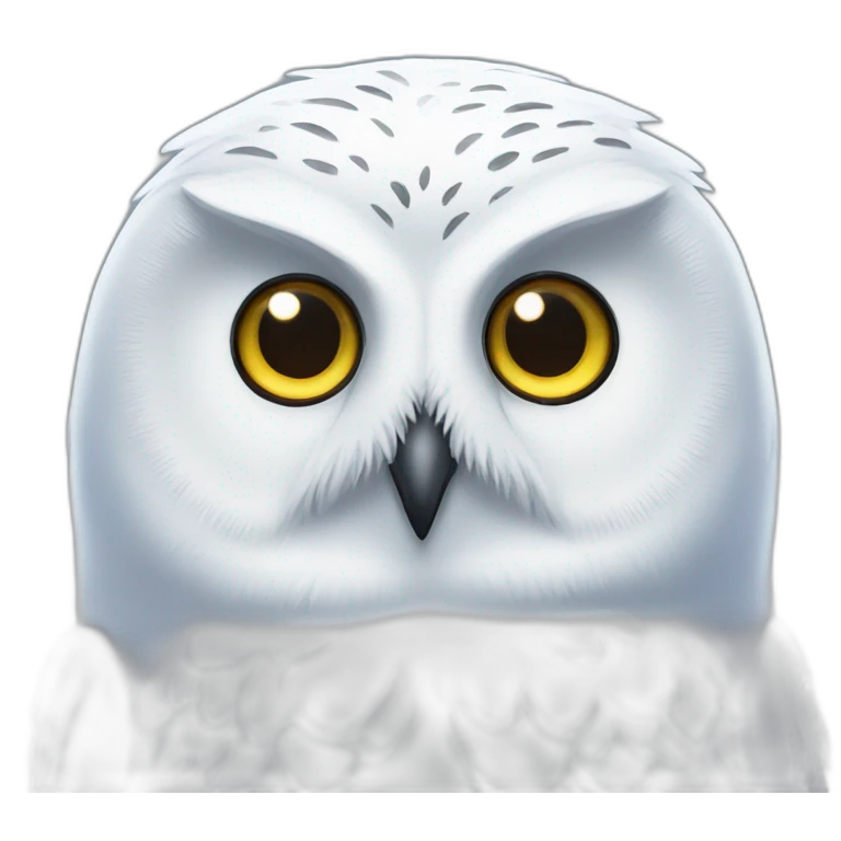 Snow owl emoji