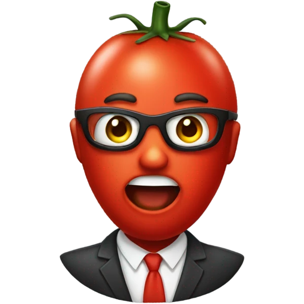 Tomato spy emoji