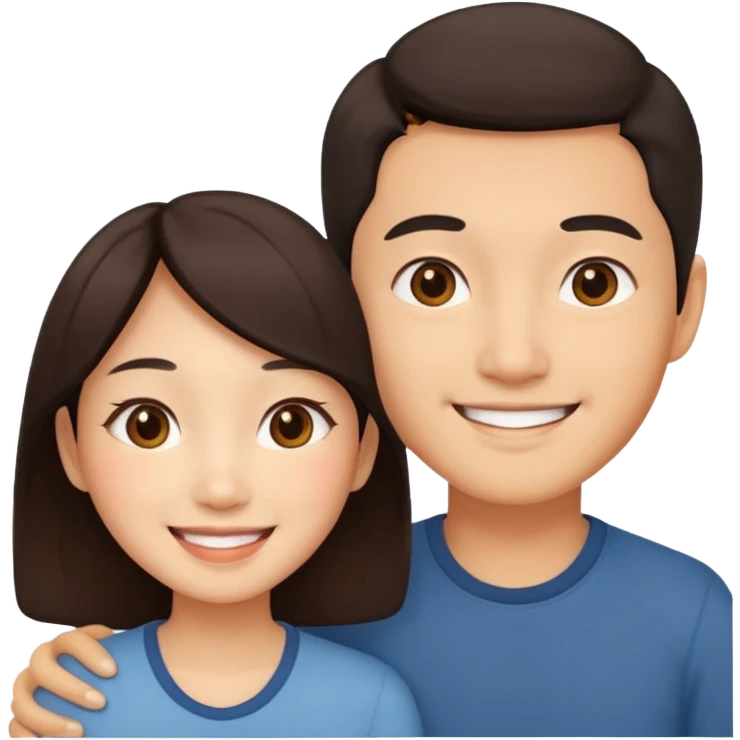 Asian couple emoji
