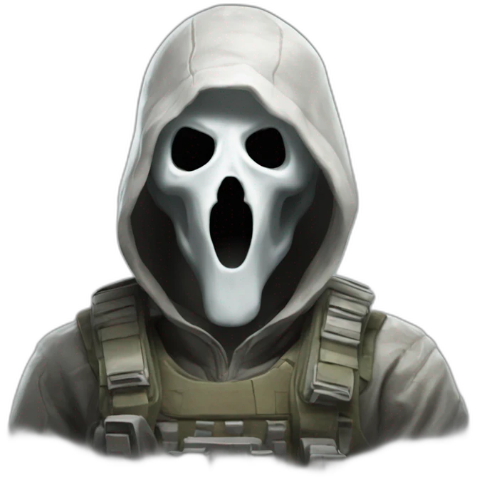 Ghost from call of duty  emoji