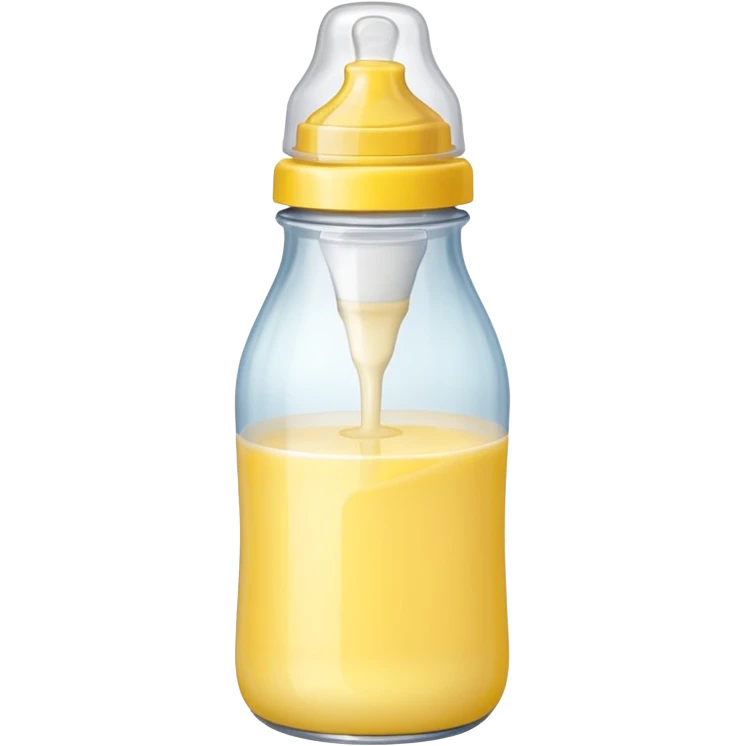 baby Milk bottle yellow emoji