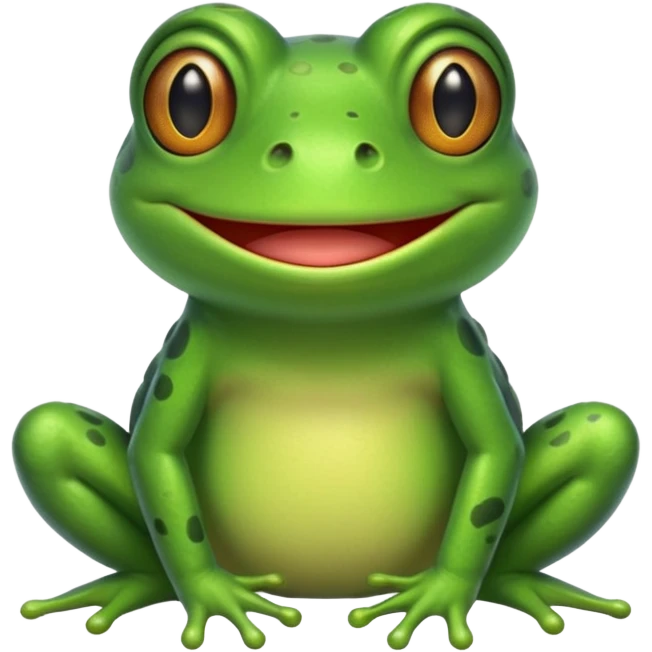 اون استیکر قورباغه تو تلگرام که همه با همسر ساختنش رو برام بساز emoji