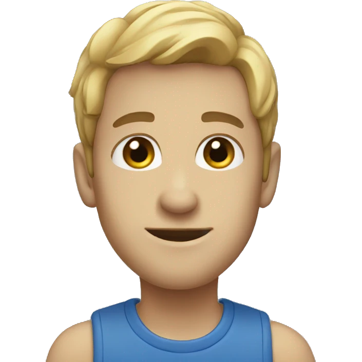 blue emoji