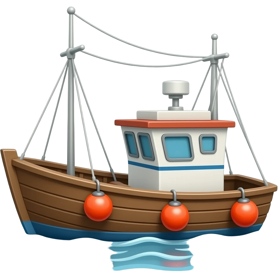 fishig boat emoji