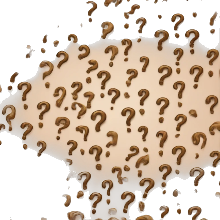 question marks emoji