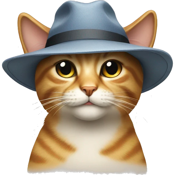 cat with hat emoji