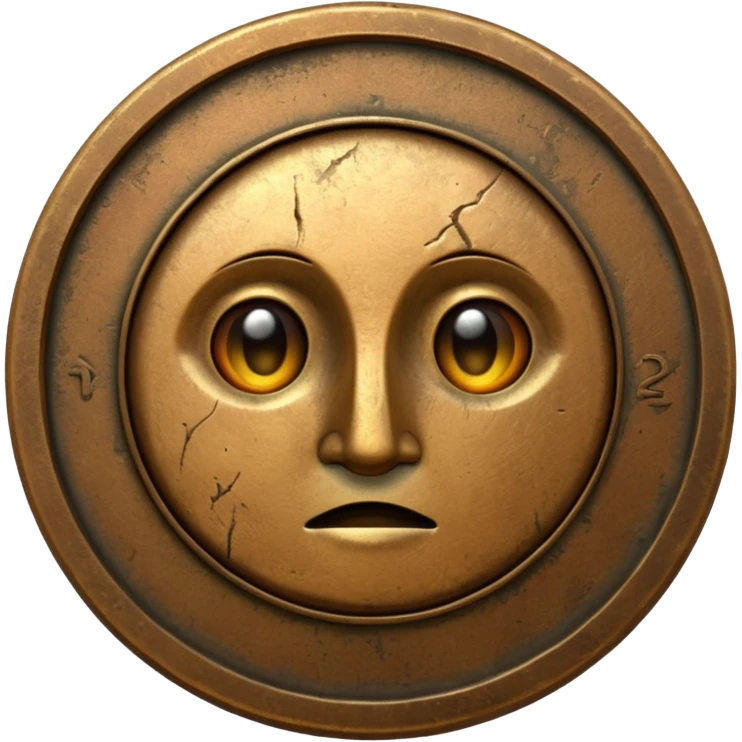 old coin emoji