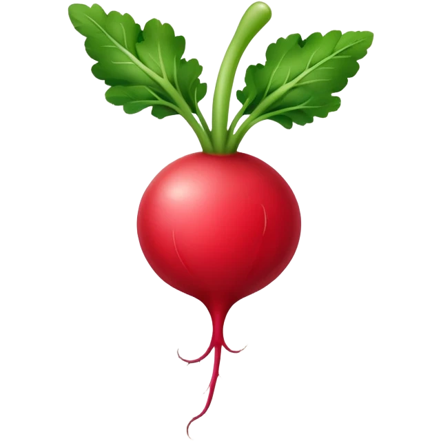 Radish emoji