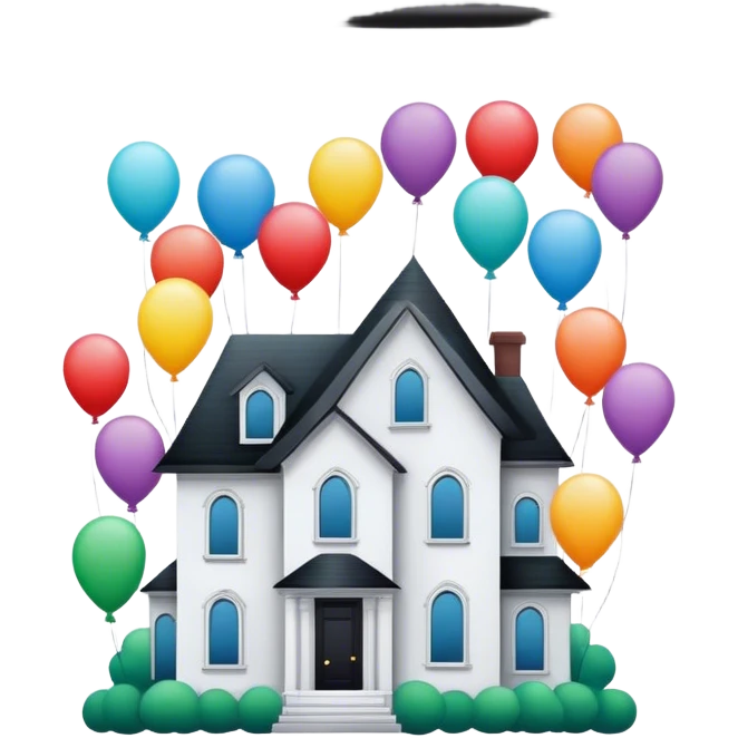 House of balloons emoji